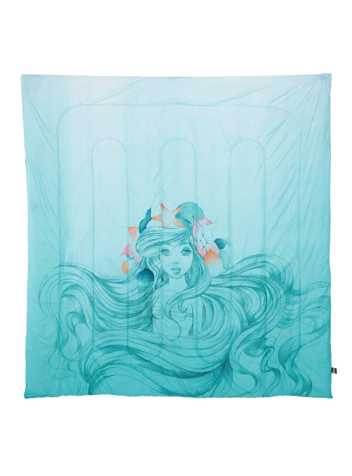 Disney The Little Mermaid Sketch Full/Queen Comforter, , alternate