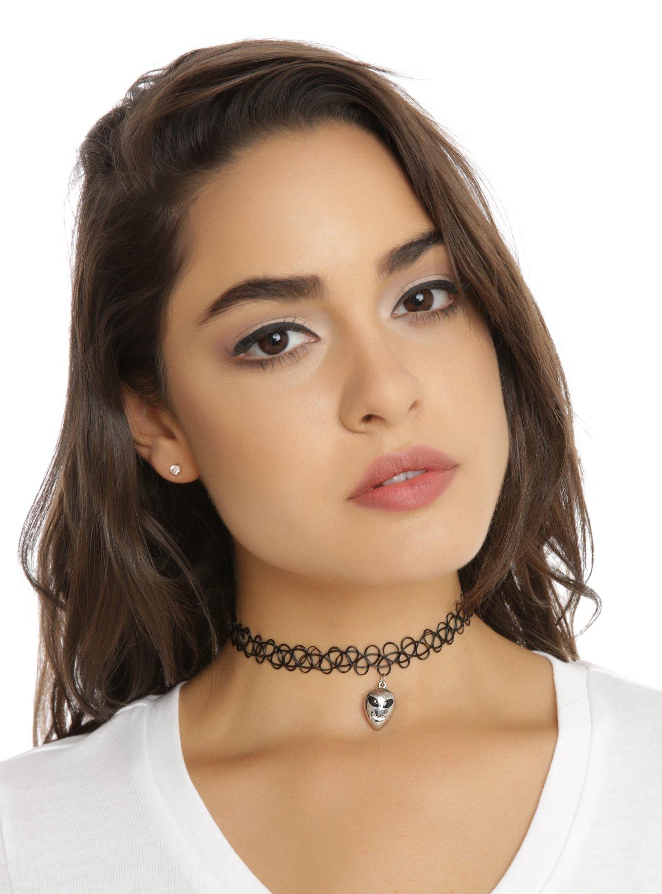 Alien Tattoo Choker, , alternate