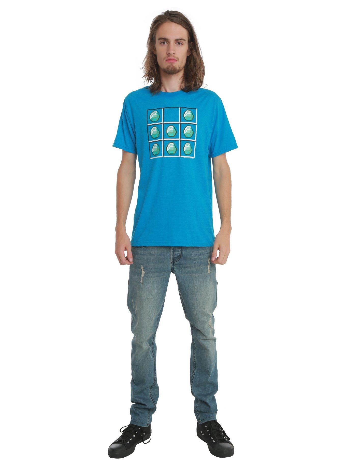 Jinx Minecraft Diamond Crafting T-Shirt, , alternate