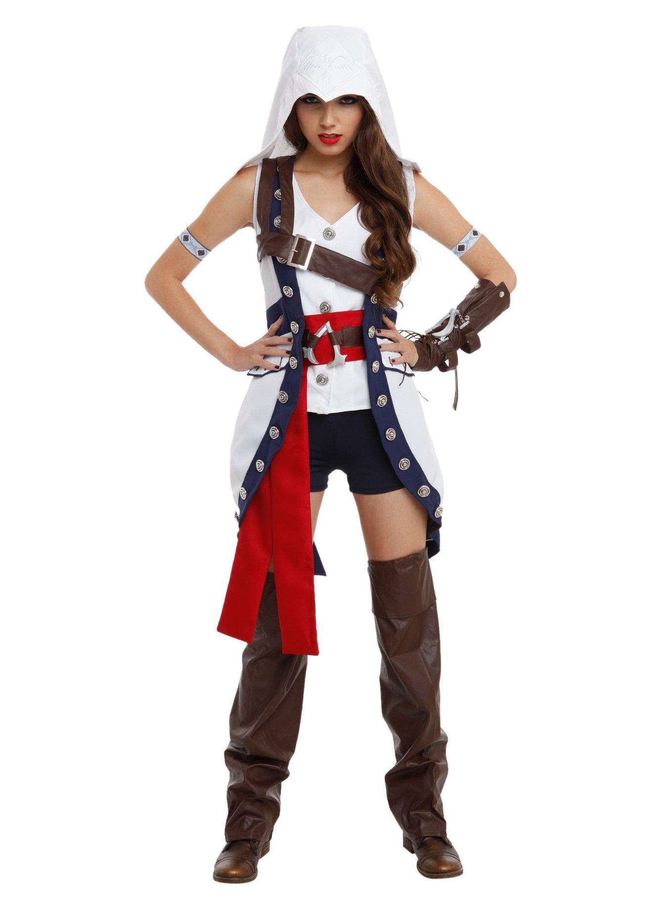 Assassin's Creed III Connor Girl Costume, , alternate