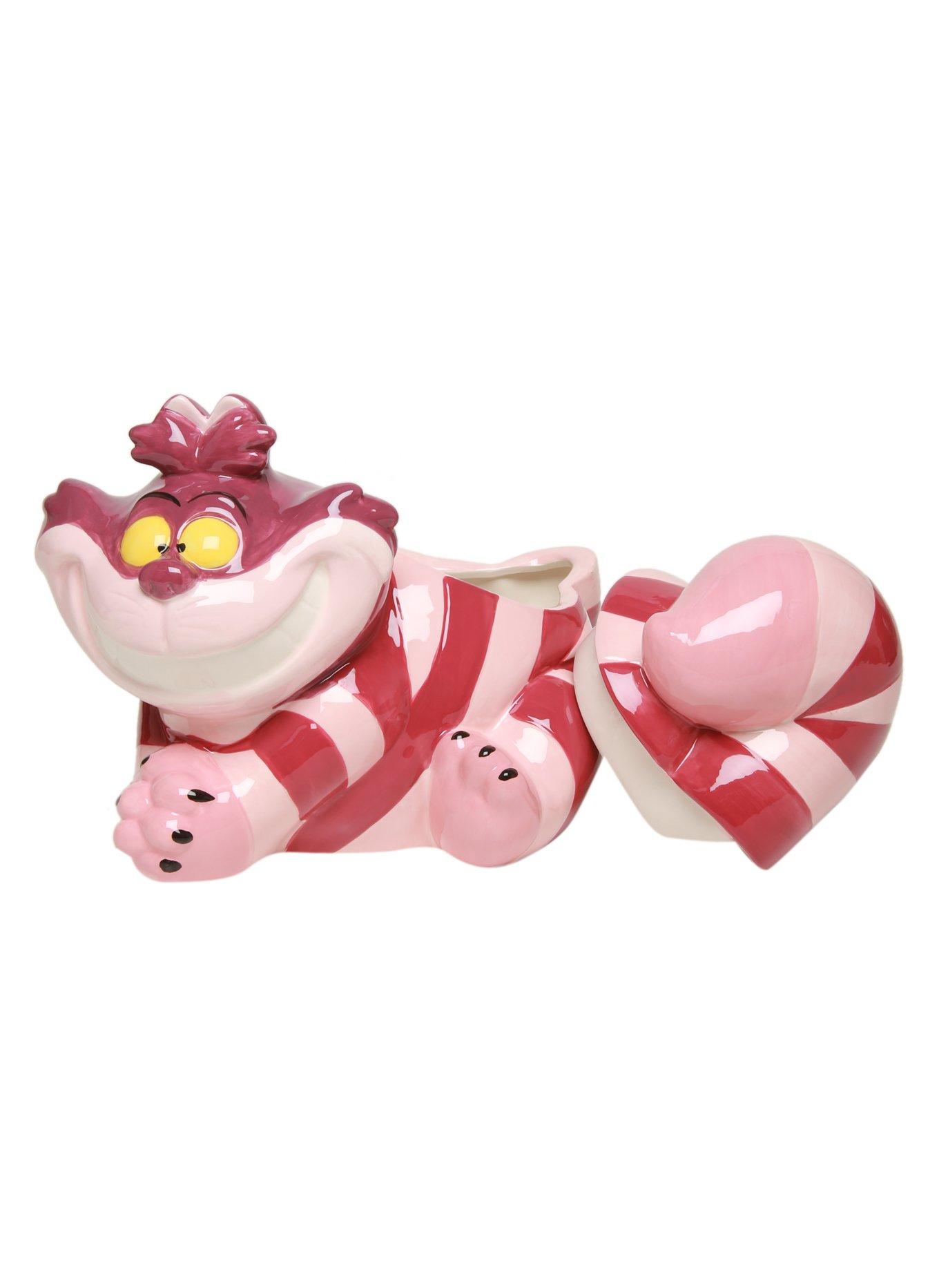 Disney Alice In Wonderland Cheshire Cat Cookie Jar, , alternate