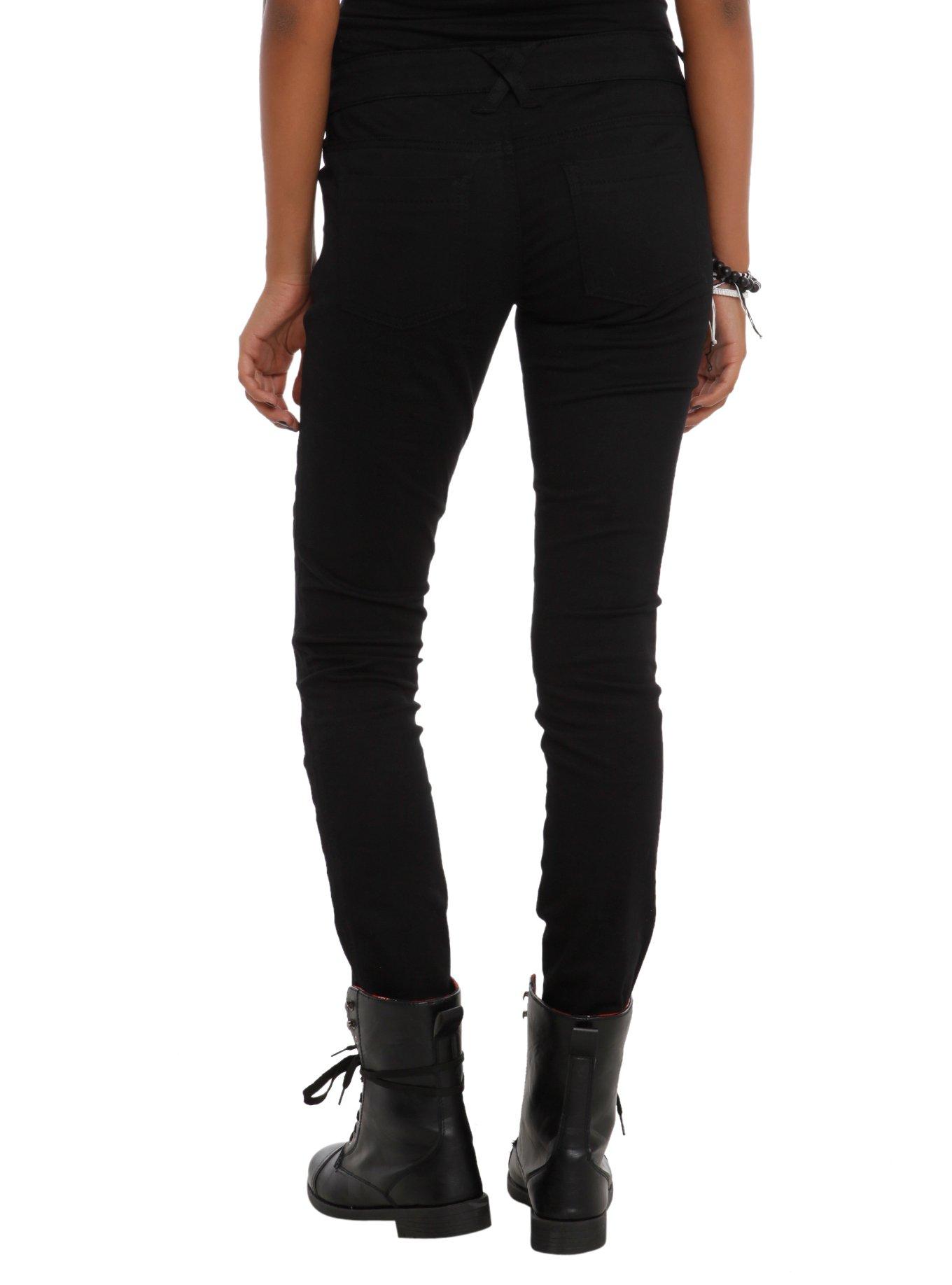 Royal Bones By Tripp Buckle Skinny Jeans, , alternate