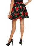 Hell Bunny Roses Skirt, , alternate