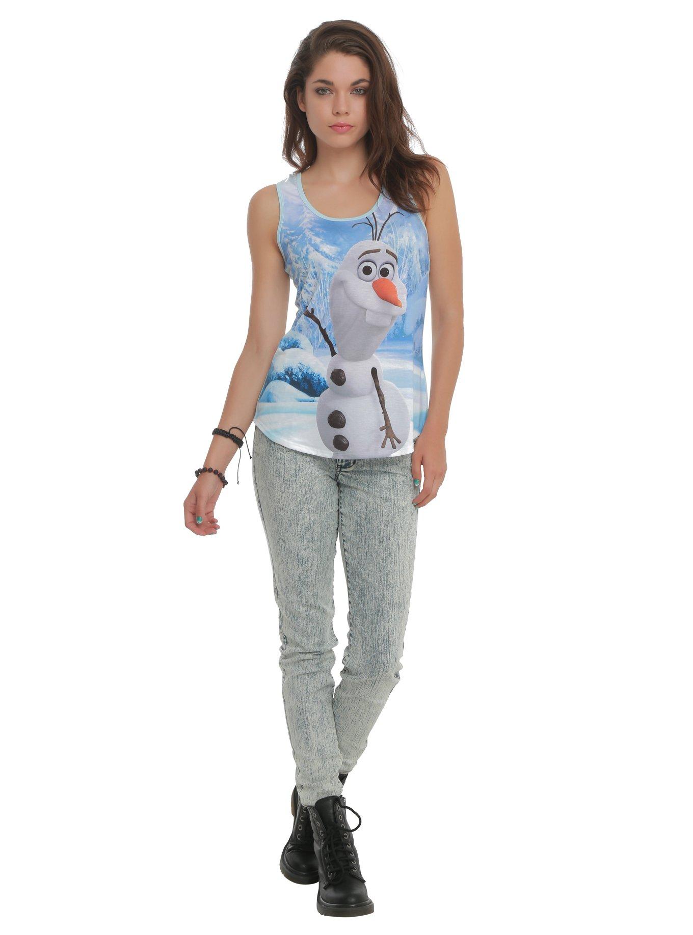 Disney Frozen Olaf Girls Tank Top, , alternate