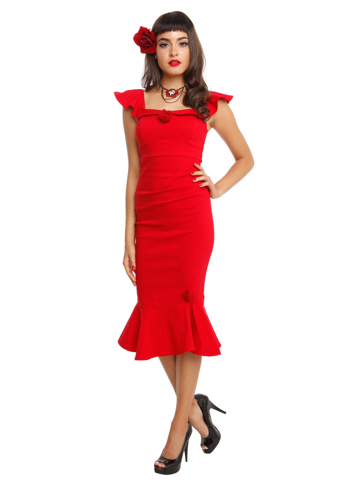 The Book Of Life La Muerte Retro Goddess Dress, , alternate