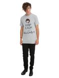 Doctor Who Keep Calm Allons-y T-Shirt, , alternate