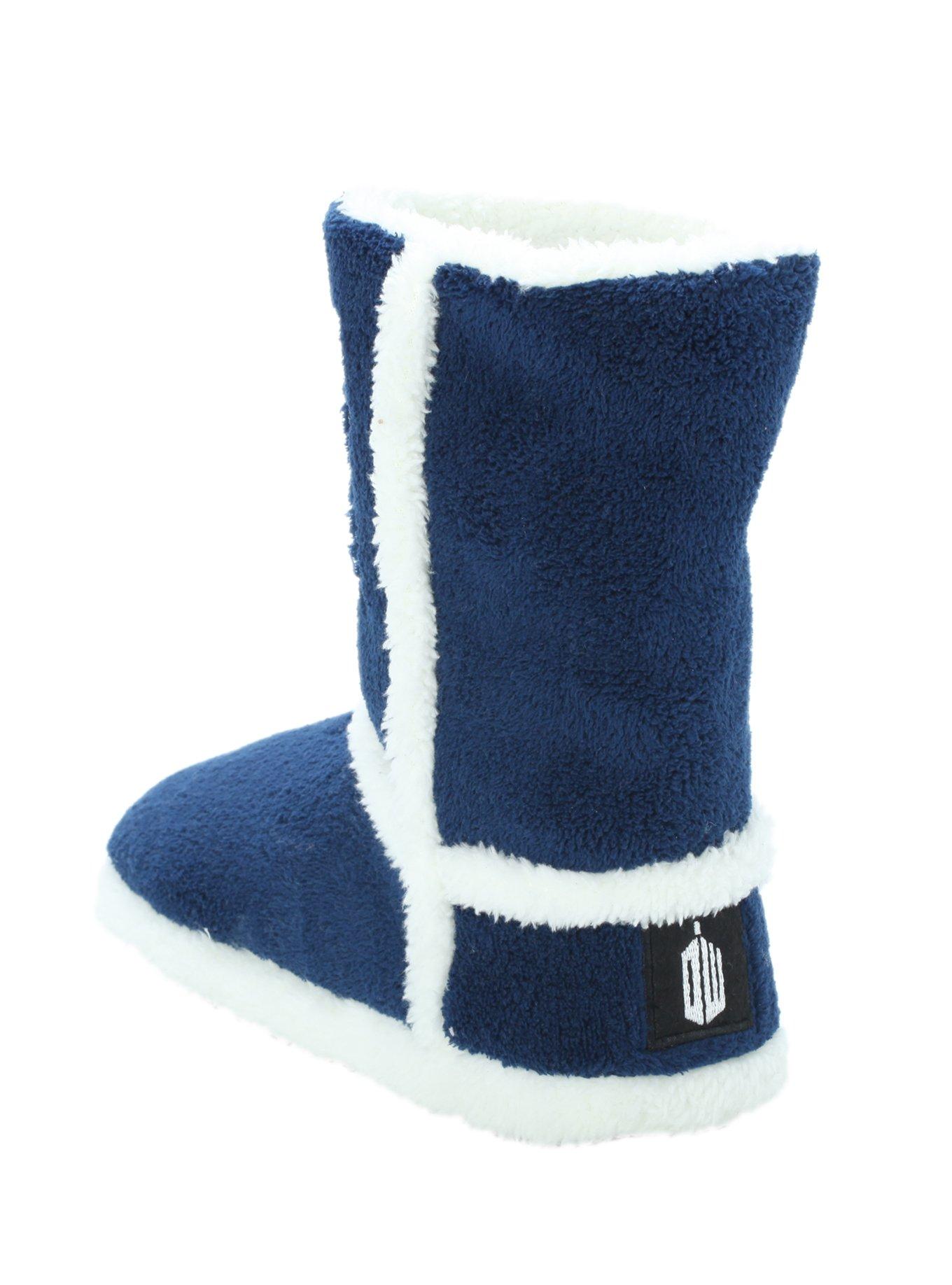 Doctor Who TARDIS Slipper Boots, , alternate