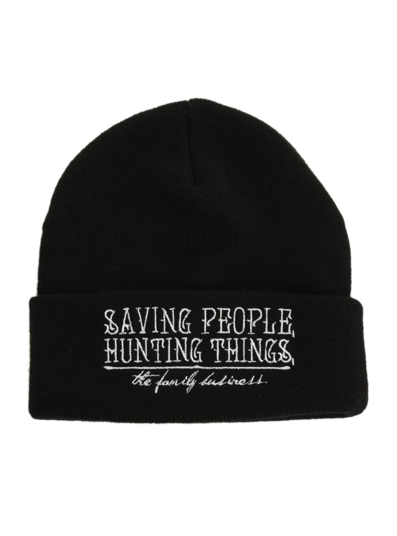 Supernatural Family Business Knit Beanie, , alternate