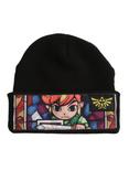 The Legend Of Zelda: The Wind Waker Stained Glass Knit Beanie, , alternate