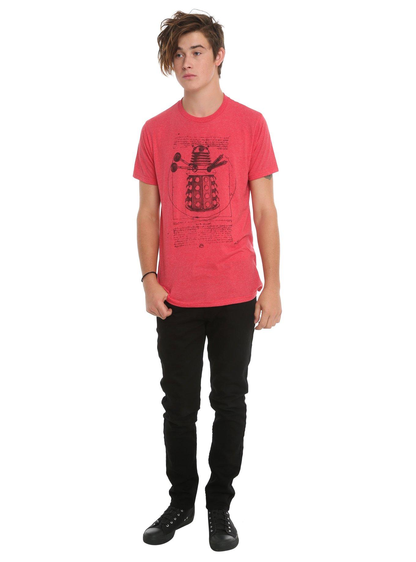 Doctor Who Vitruvian Dalek T-Shirt, , alternate
