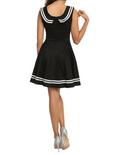 Hell Bunny Black Sailor Dress, , alternate