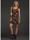 Leopard Cutout Dress, MULTI, alternate