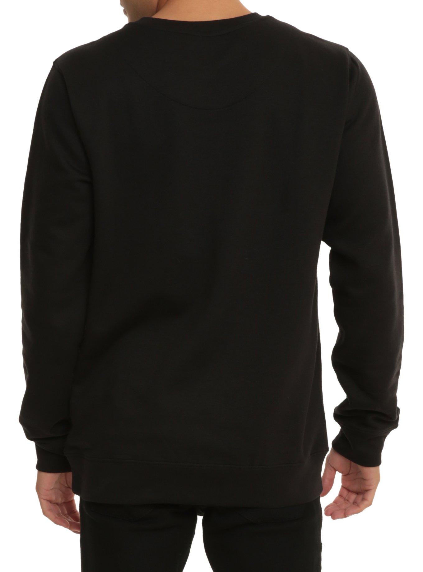 Attack On Titan Green Eyes Crew Pullover, , alternate