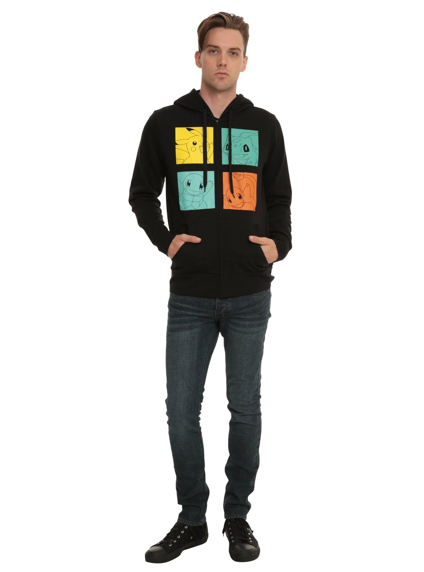 Pokemon Starters Zip Hoodie, , alternate
