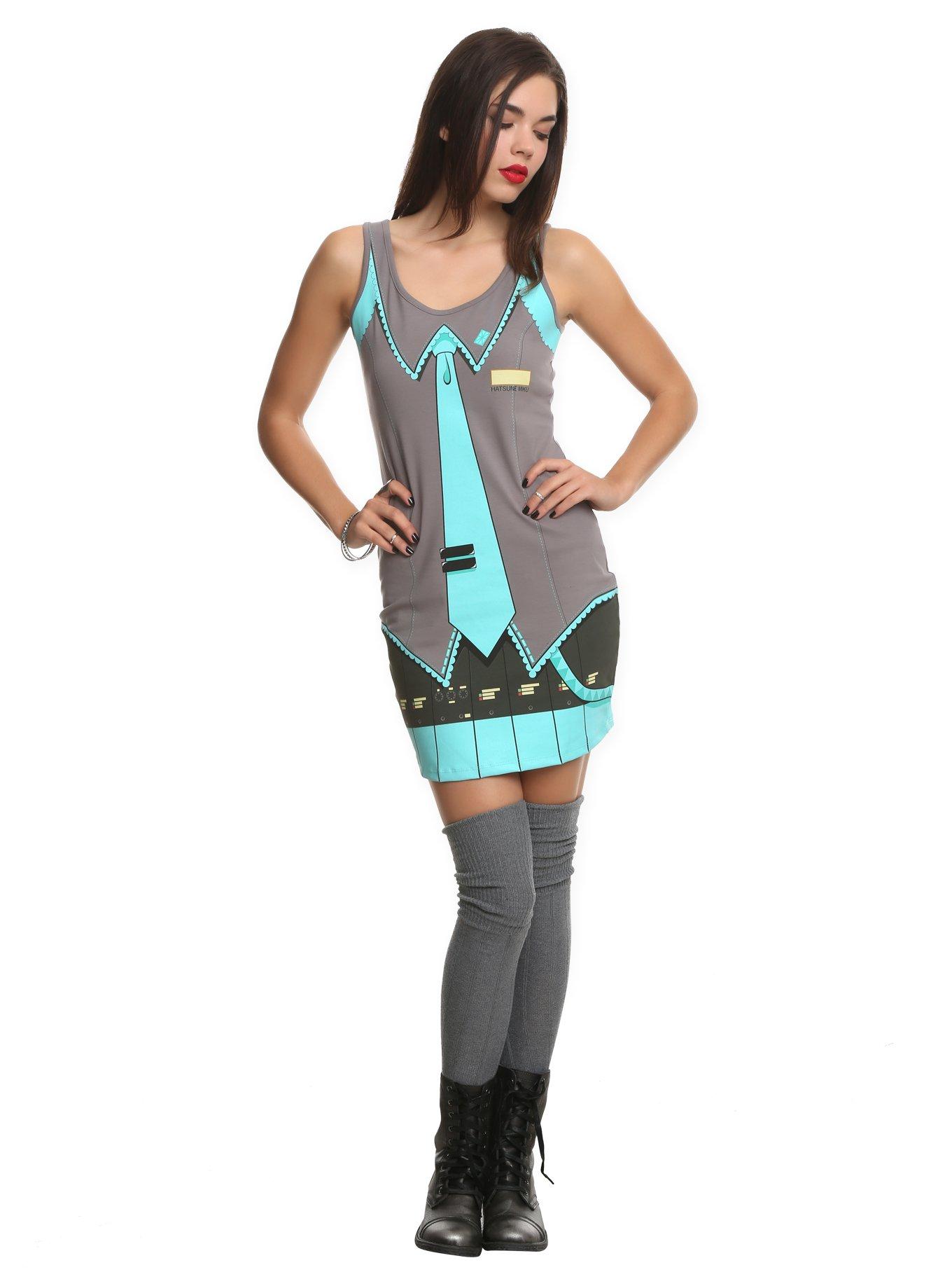 Vocaloid Hatsune Miku Costume Dress, , alternate