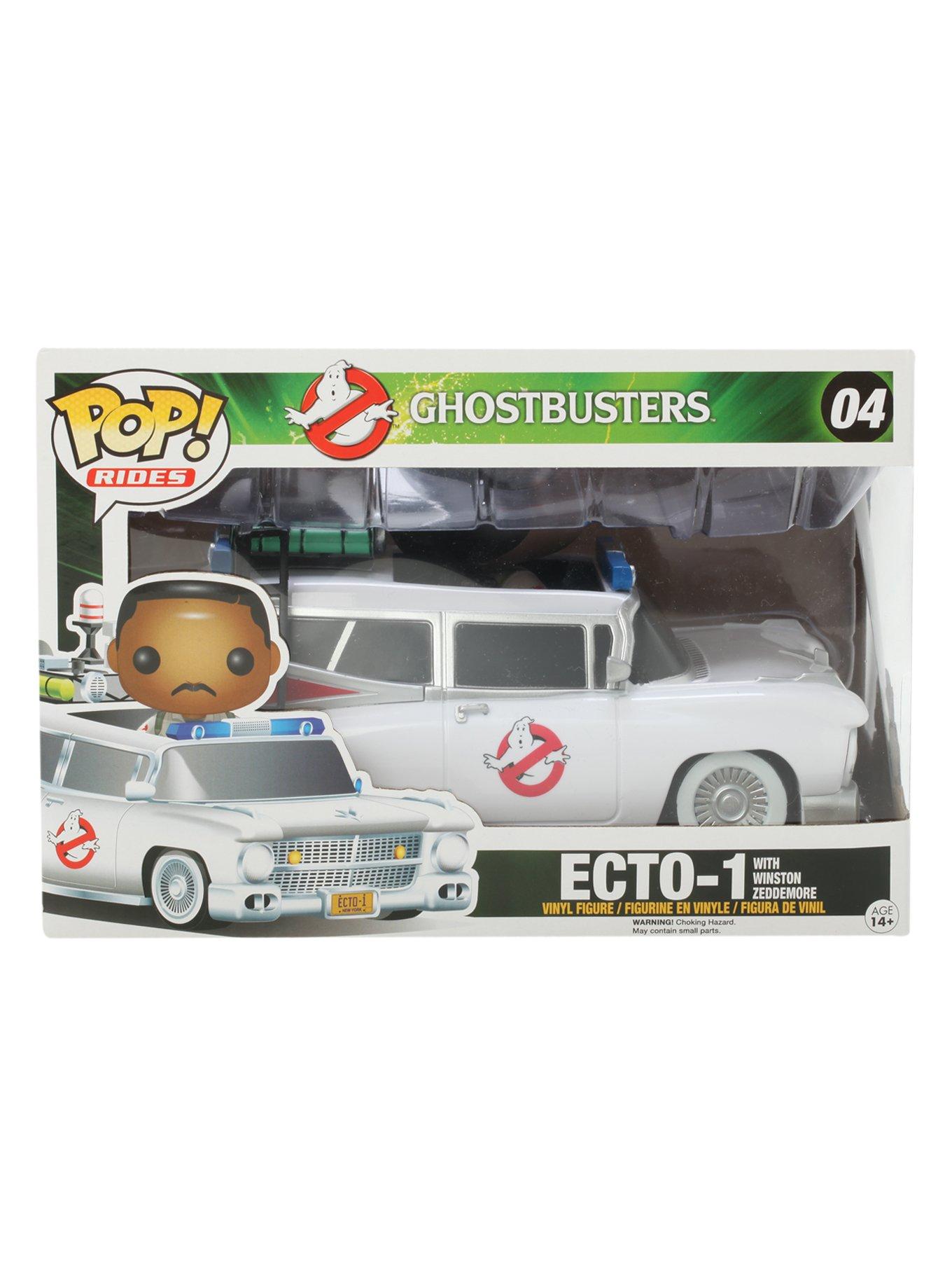 Funko Ghostbusters Pop! Rides Ecto-1 With Winston Zeddemore Vinyl Vehicle, , alternate