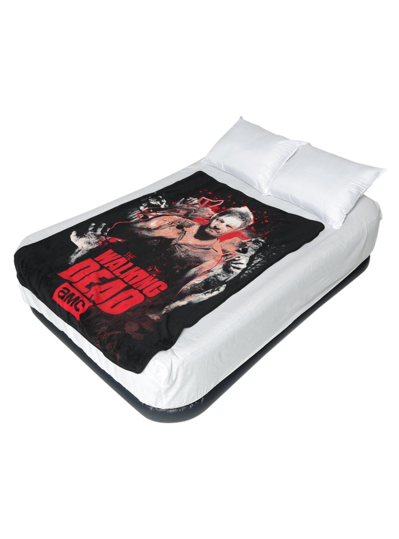 The Walking Dead Daryl Fleece Throw, , alternate