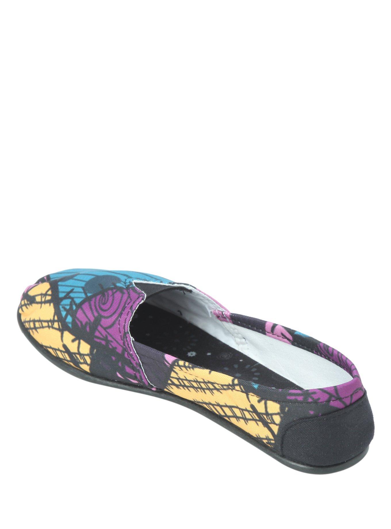 The Nightmare Before Christmas Sally Slip-On Shoes, , alternate