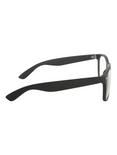Black Smooth Touch Clear Lens Glasses, , alternate