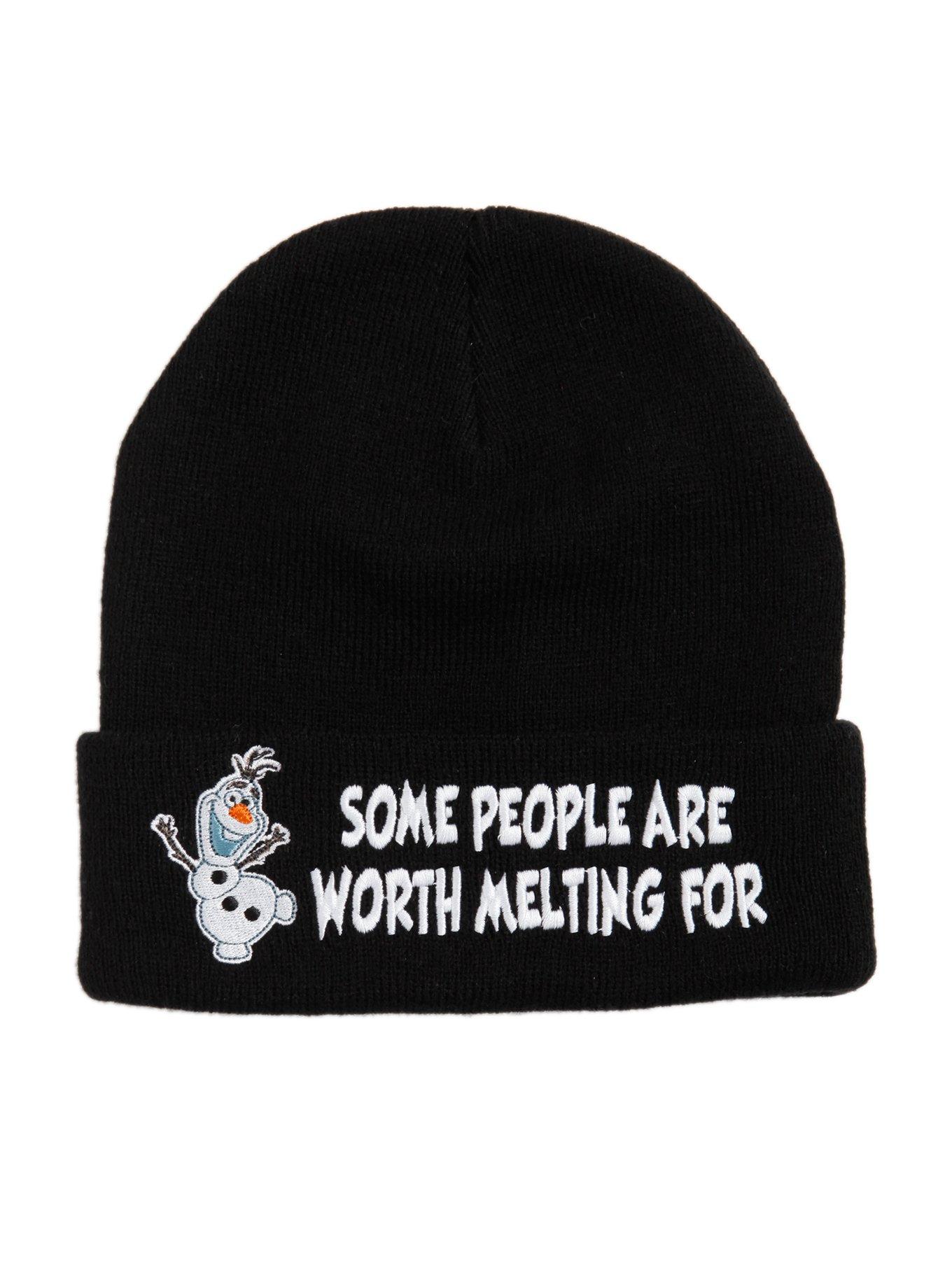 Disney Frozen Olaf Worth Melting Beanie, , alternate