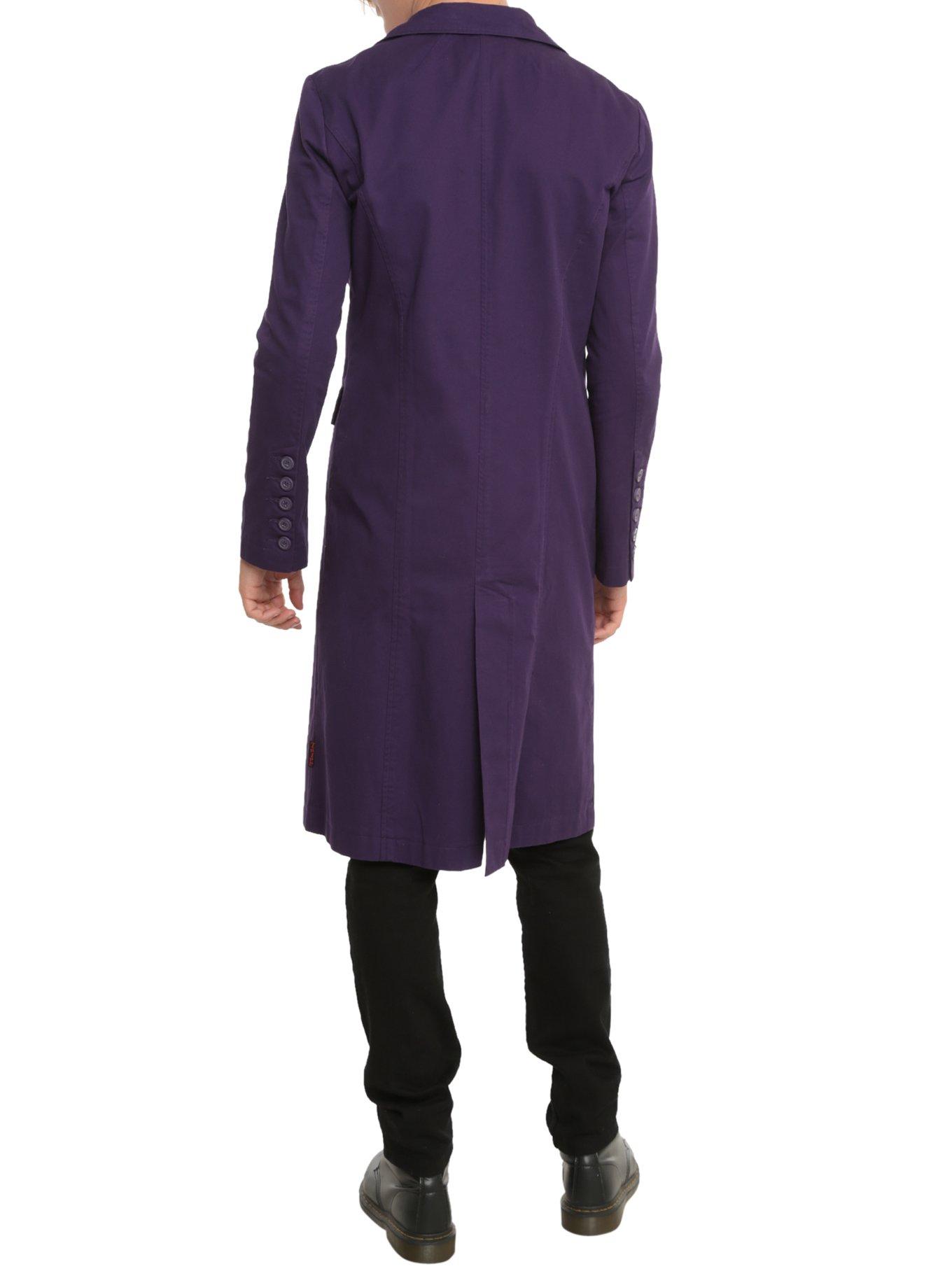 Tripp Purple Trench Coat, , alternate