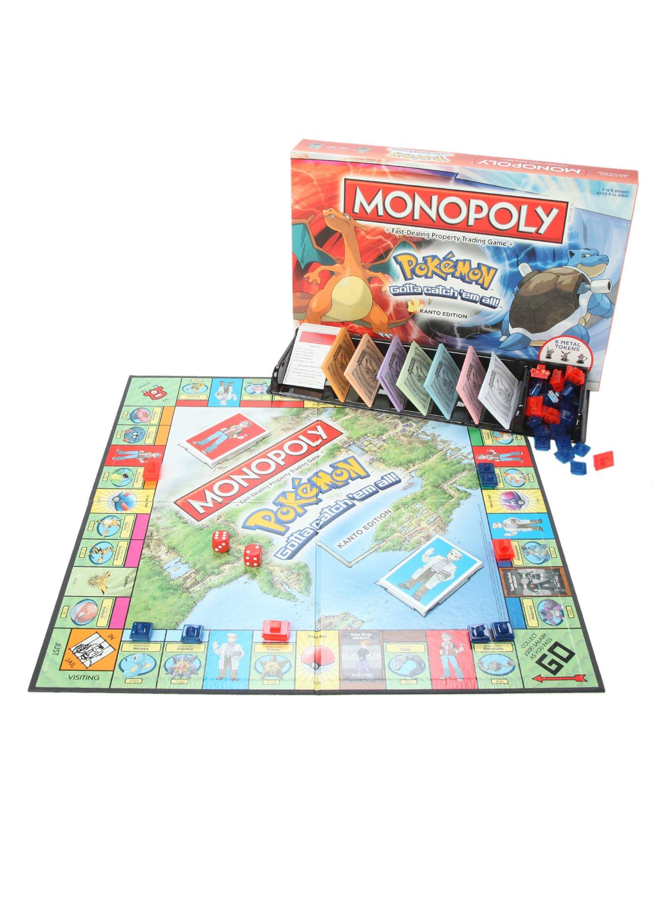 Pokemon Monopoly Game, , alternate