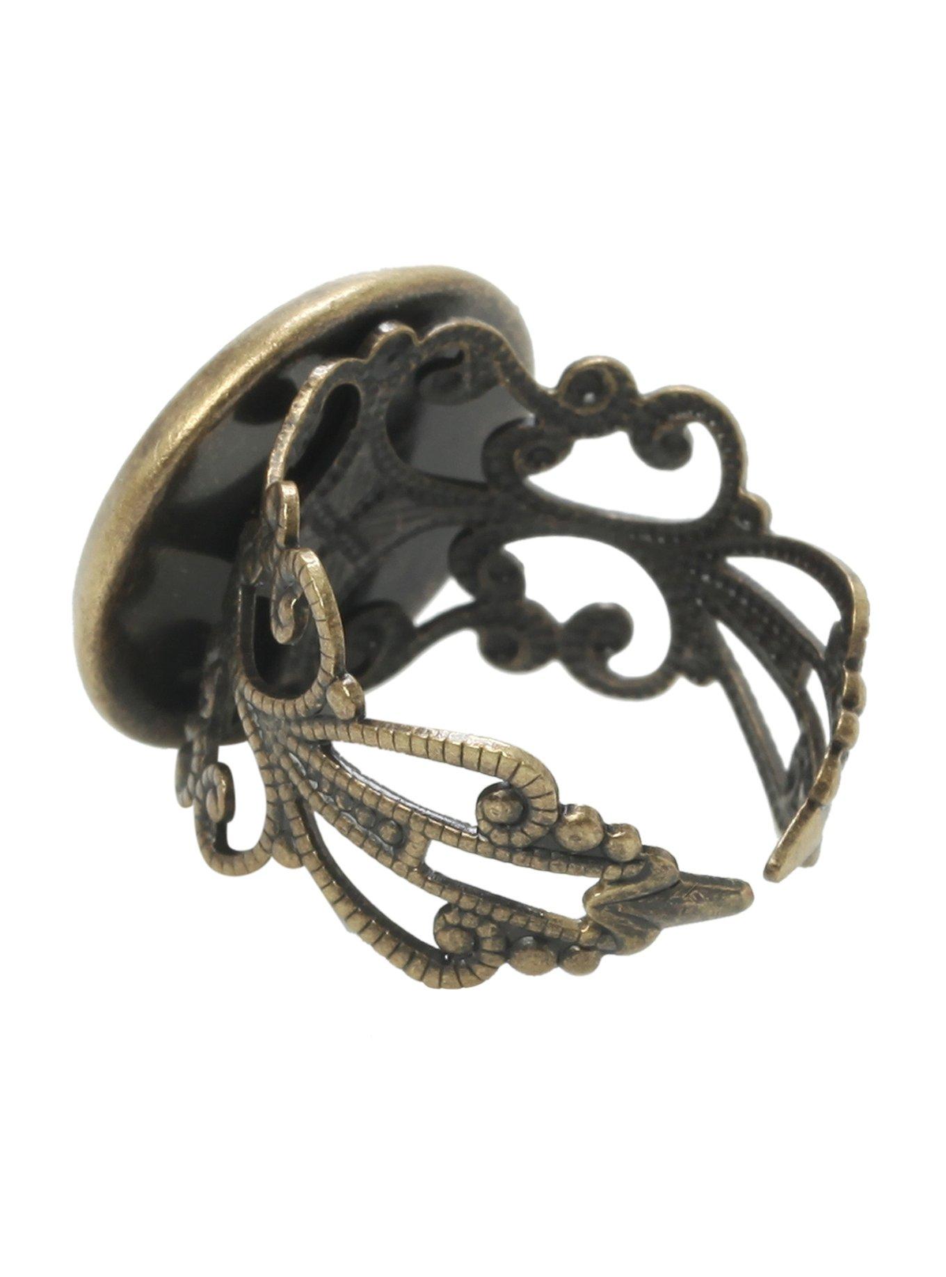 Doctor Who Weeping Angel Ring, , alternate