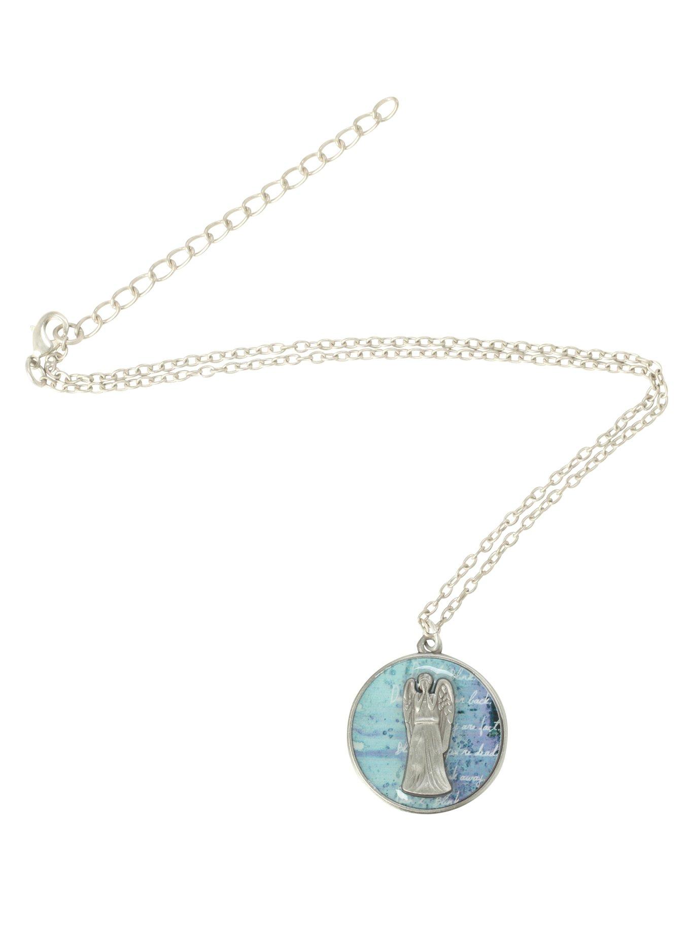 Doctor Who Weeping Angel Necklace, , alternate