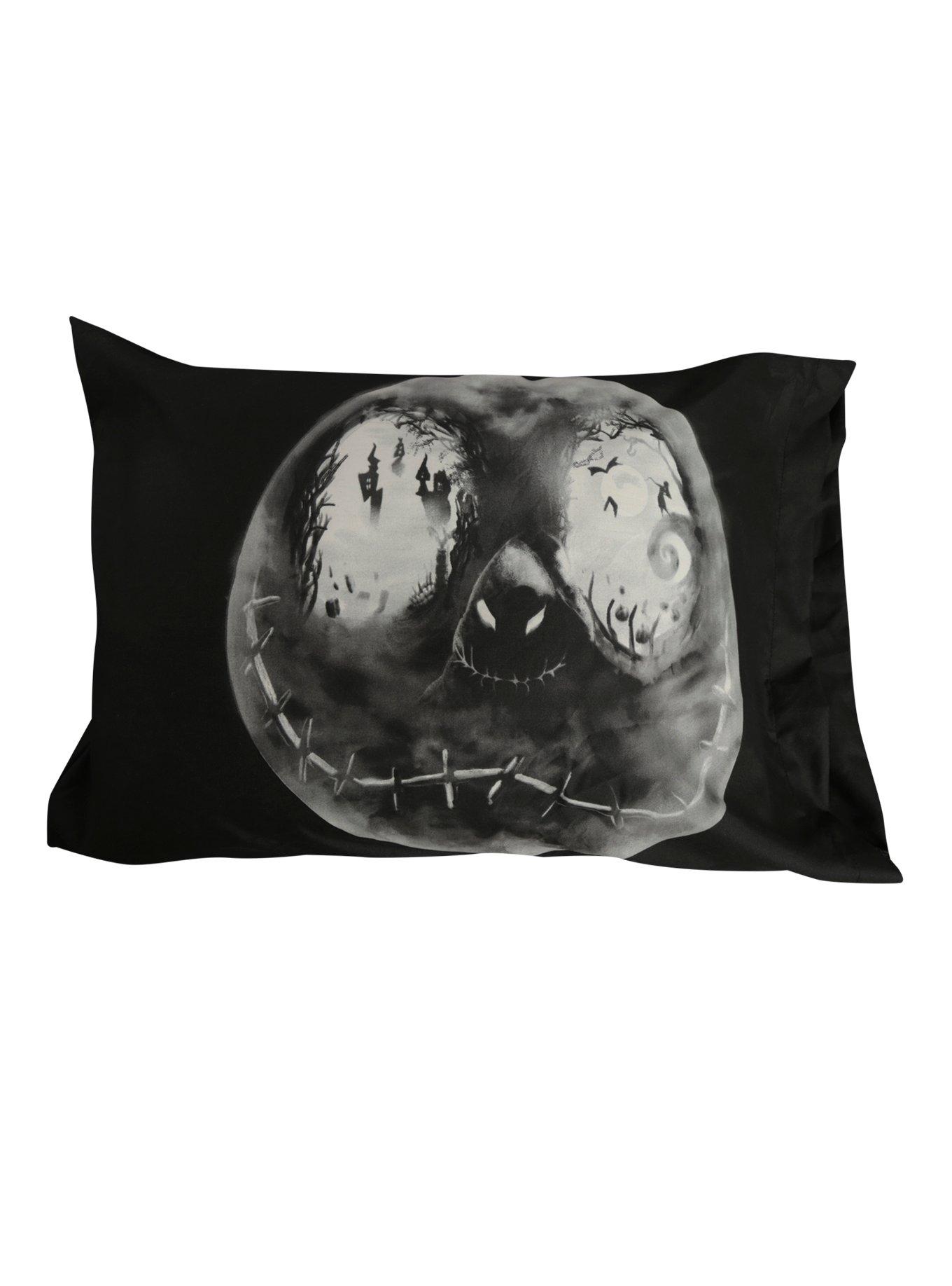 The Nightmare Before Christmas Jack Heads Microfiber Full Sheet Set, , alternate