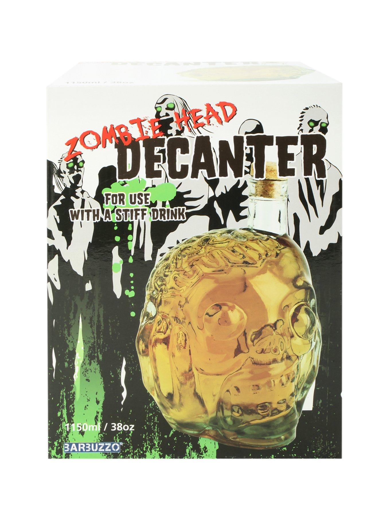 Zombie Head Decanter, , alternate
