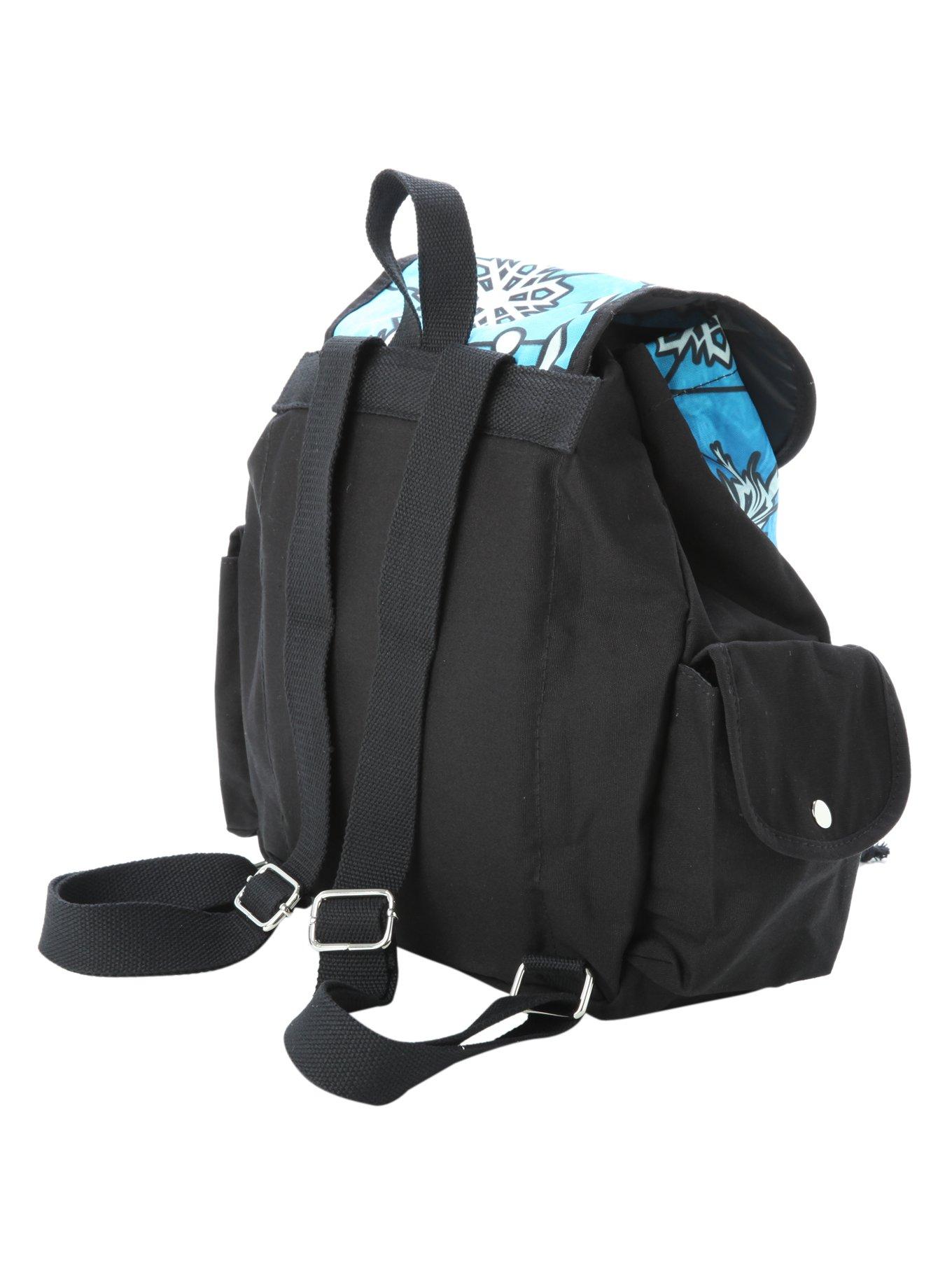 Disney Frozen Stained Glass Slouch Backpack, , alternate