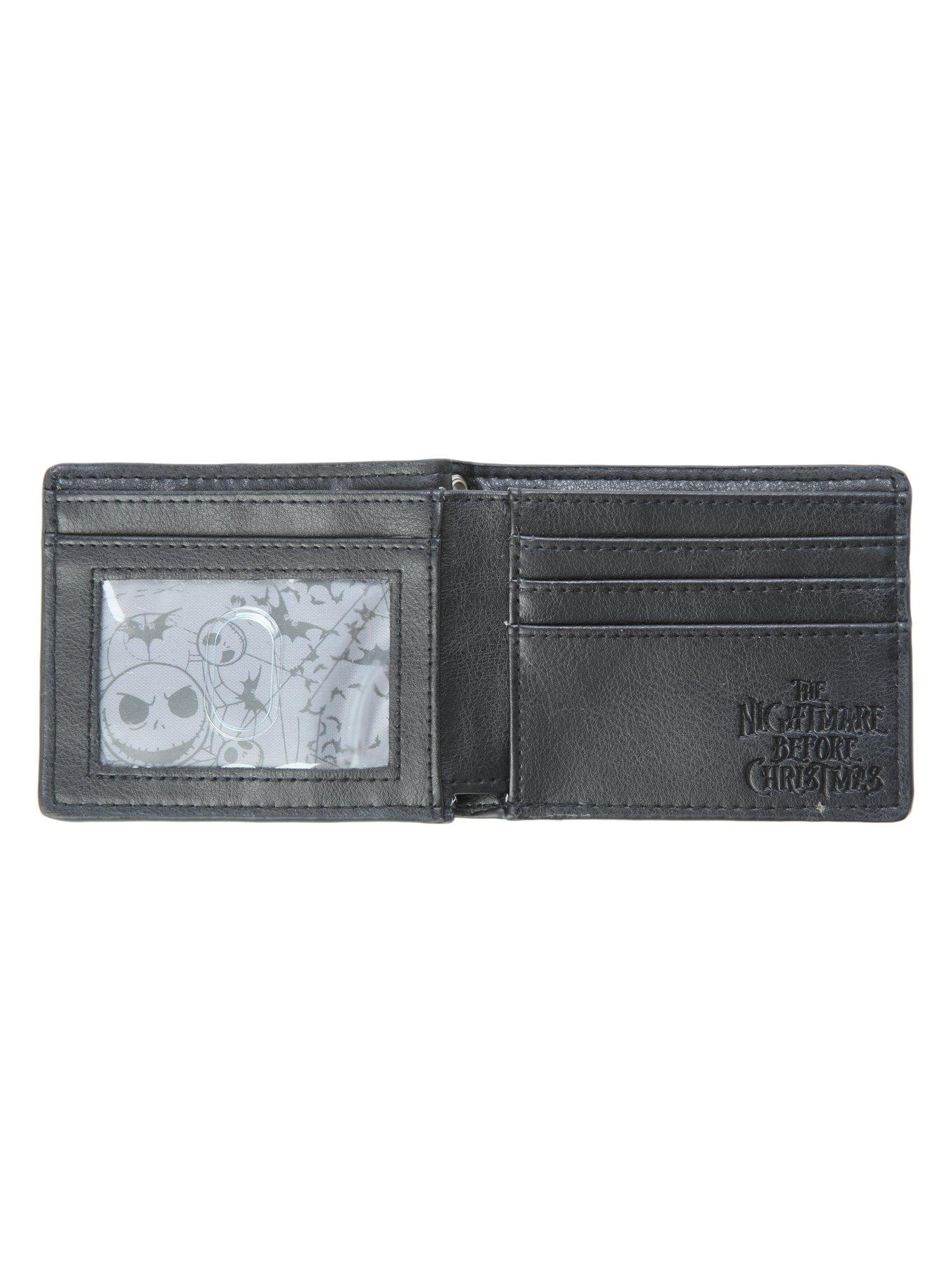 The Nightmare Before Christmas Jack & Bats Bi-Fold Wallet, , alternate