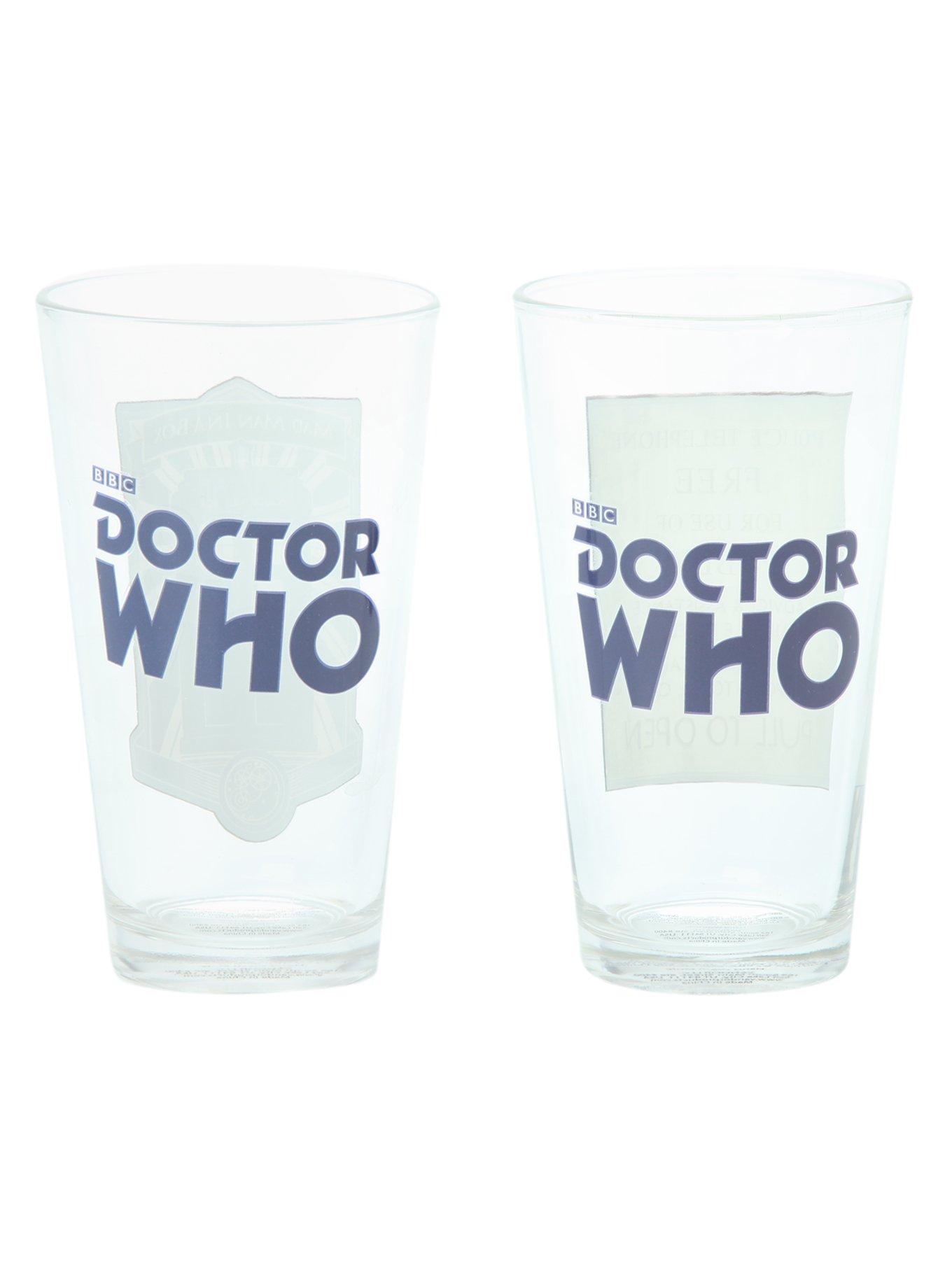 Doctor Who 16 Oz. Glasses Set, , alternate