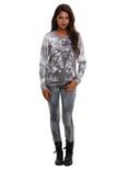 The Nightmare Before Christmas Jack Storm Girls Pullover Top, , alternate