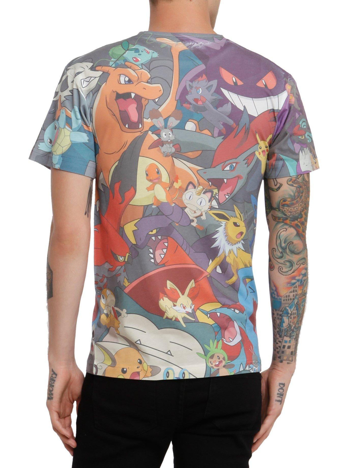 Pokémon Everybody Sublimation T-Shirt, , alternate