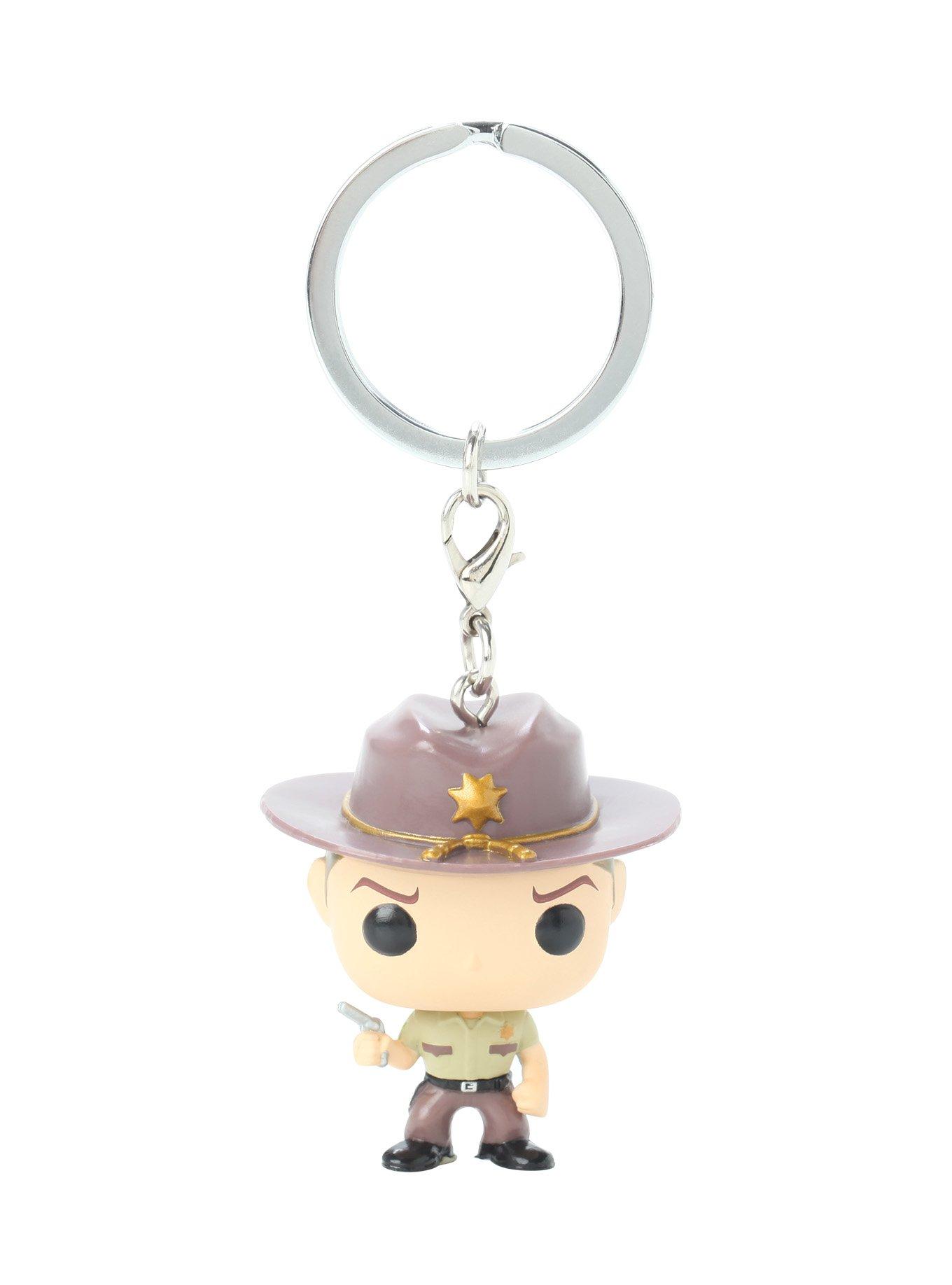 Funko The Walking Dead Pocket Pop! Rick Grimes Key Chain, , alternate