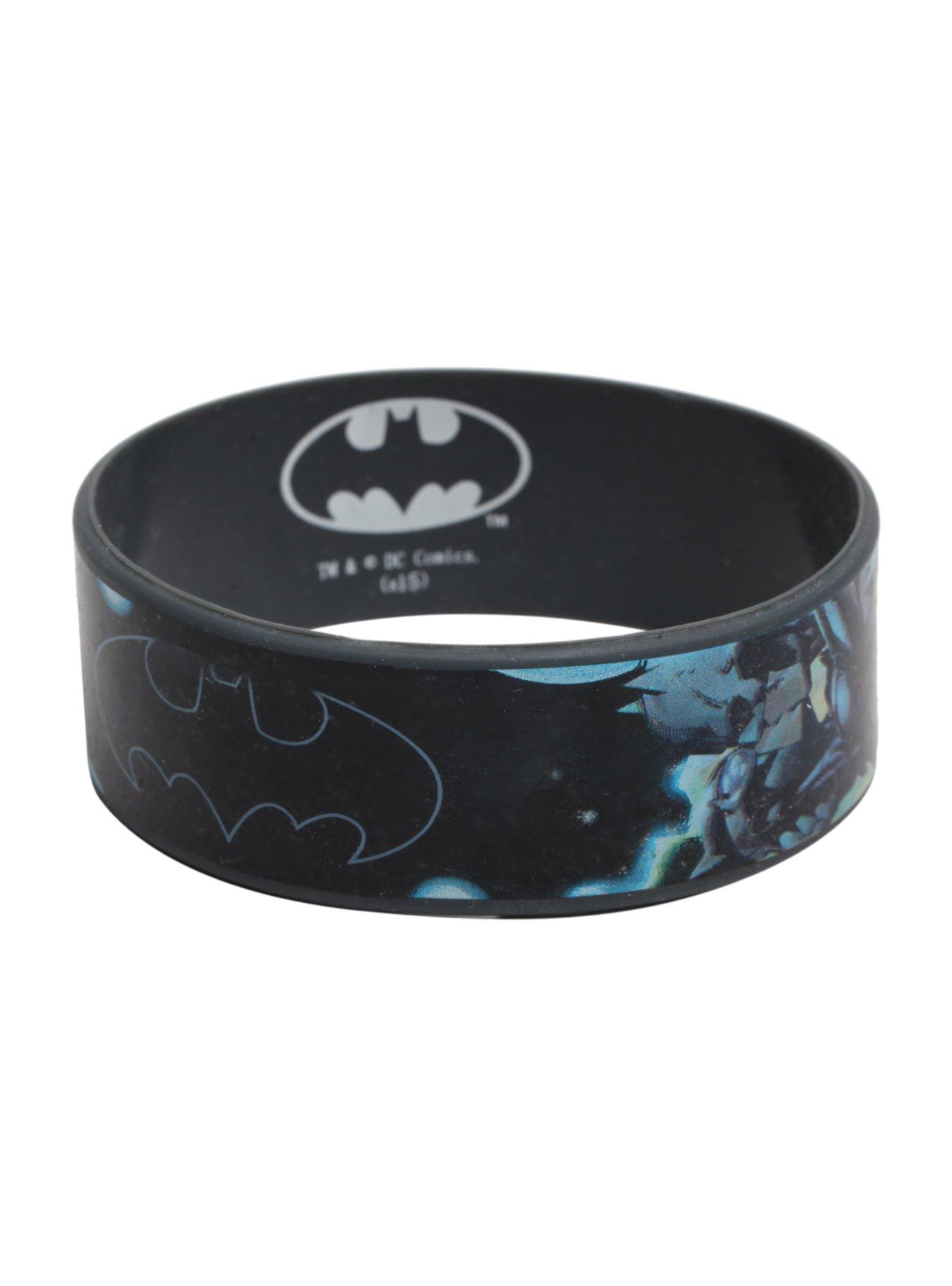 DC Comics Batman Catwoman Kiss Rubber Bracelet, , alternate