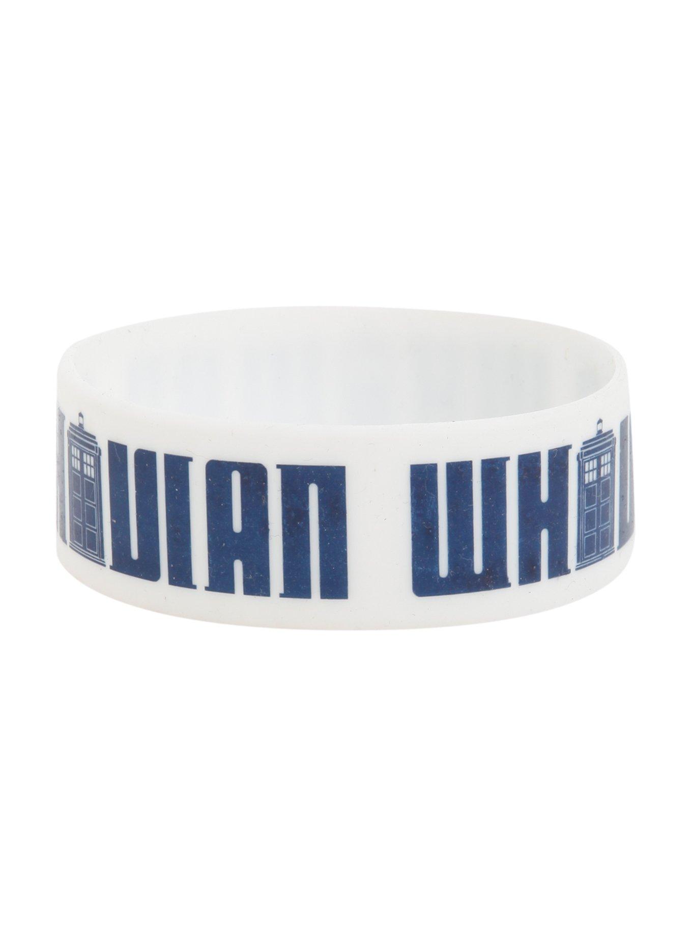 Doctor Who Whovian Rubber Bracelet, , alternate