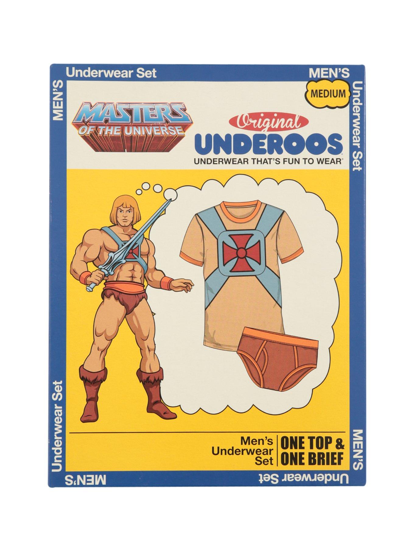 Underoos Masters Of The Universe He-Man Guys Underwear Set, , alternate