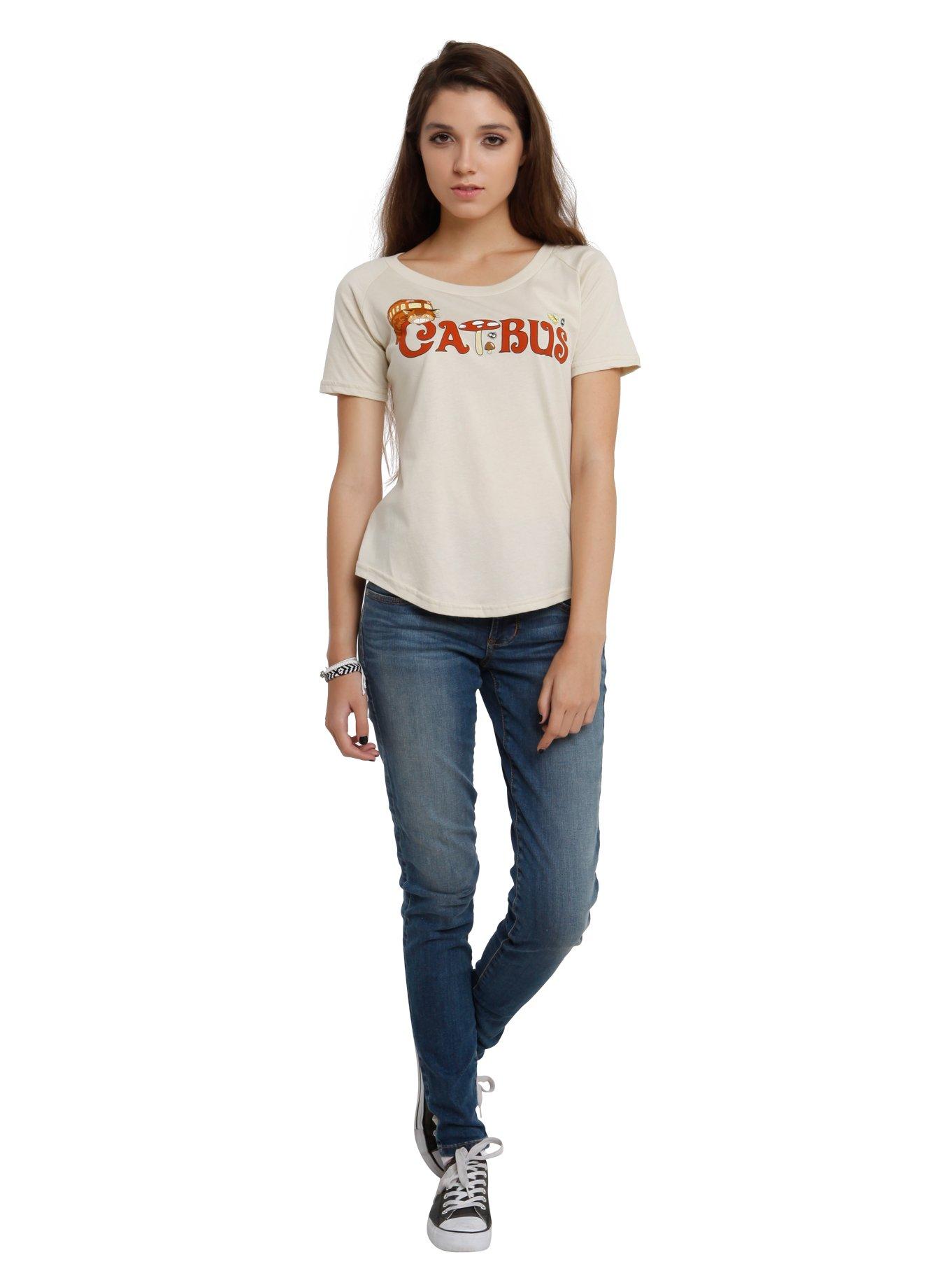 Studio Ghibli Her Universe My Neighbor Totoro Catbus Girls T-Shirt, , alternate