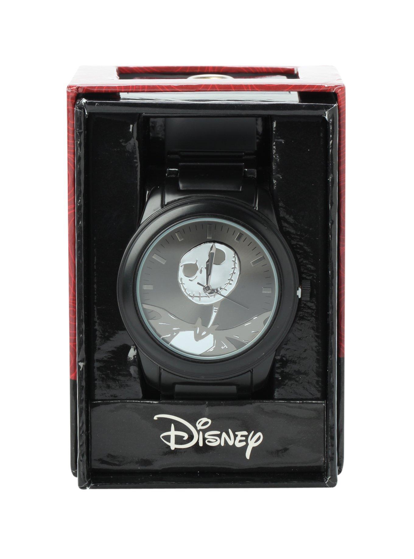 The Nightmare Before Christmas Jack Black & Silver Watch, , alternate