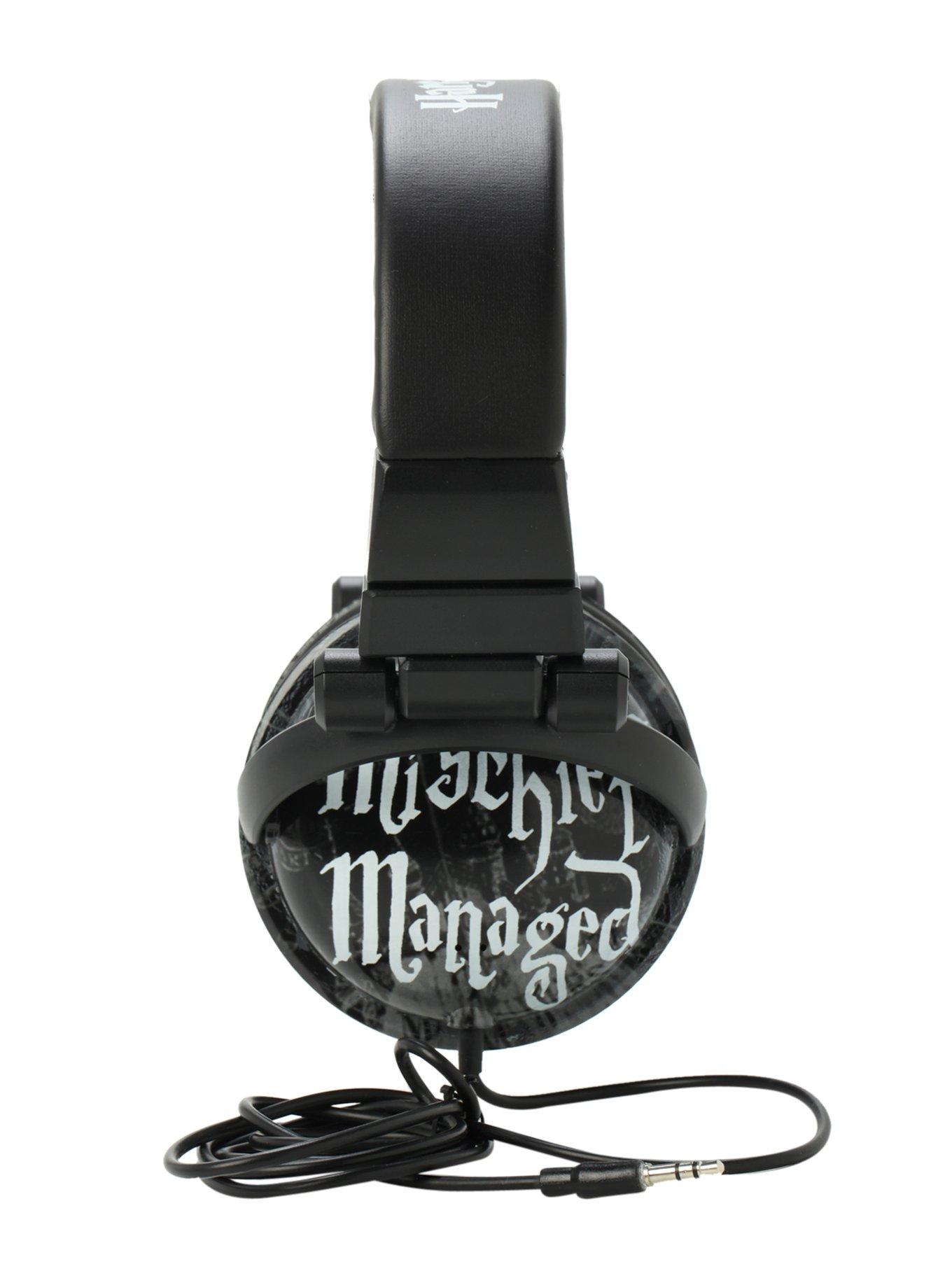 Harry Potter Marauder's Map Headphones, , alternate