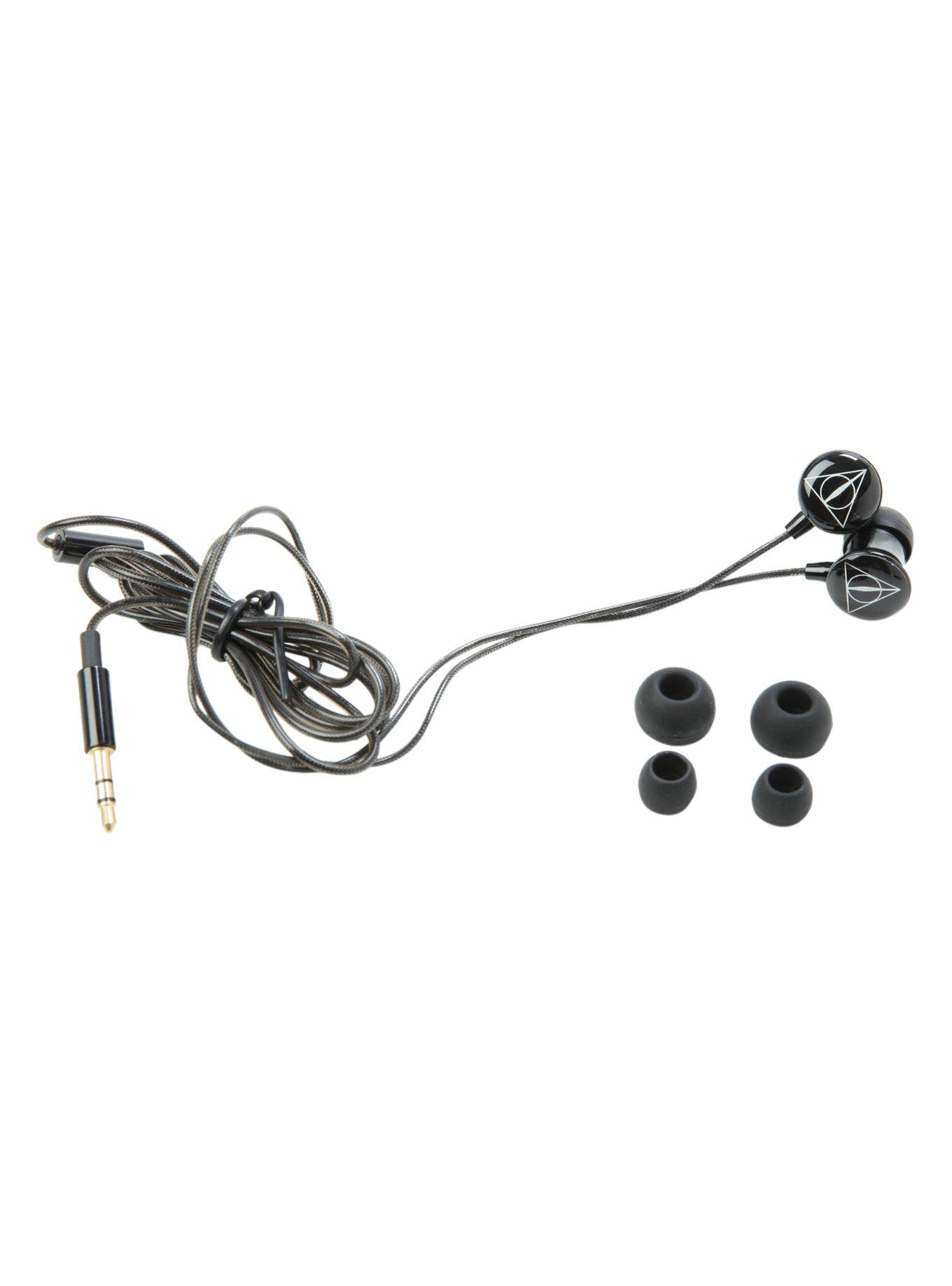 Harry Potter The Deathly Hallows Earbuds, , alternate