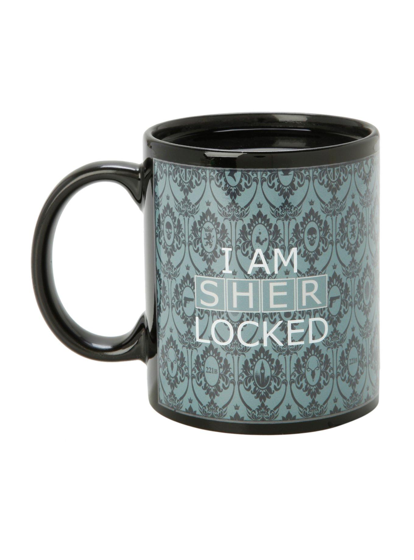 Sherlock I Am Sherlocked Heat Reveal Mug, , alternate