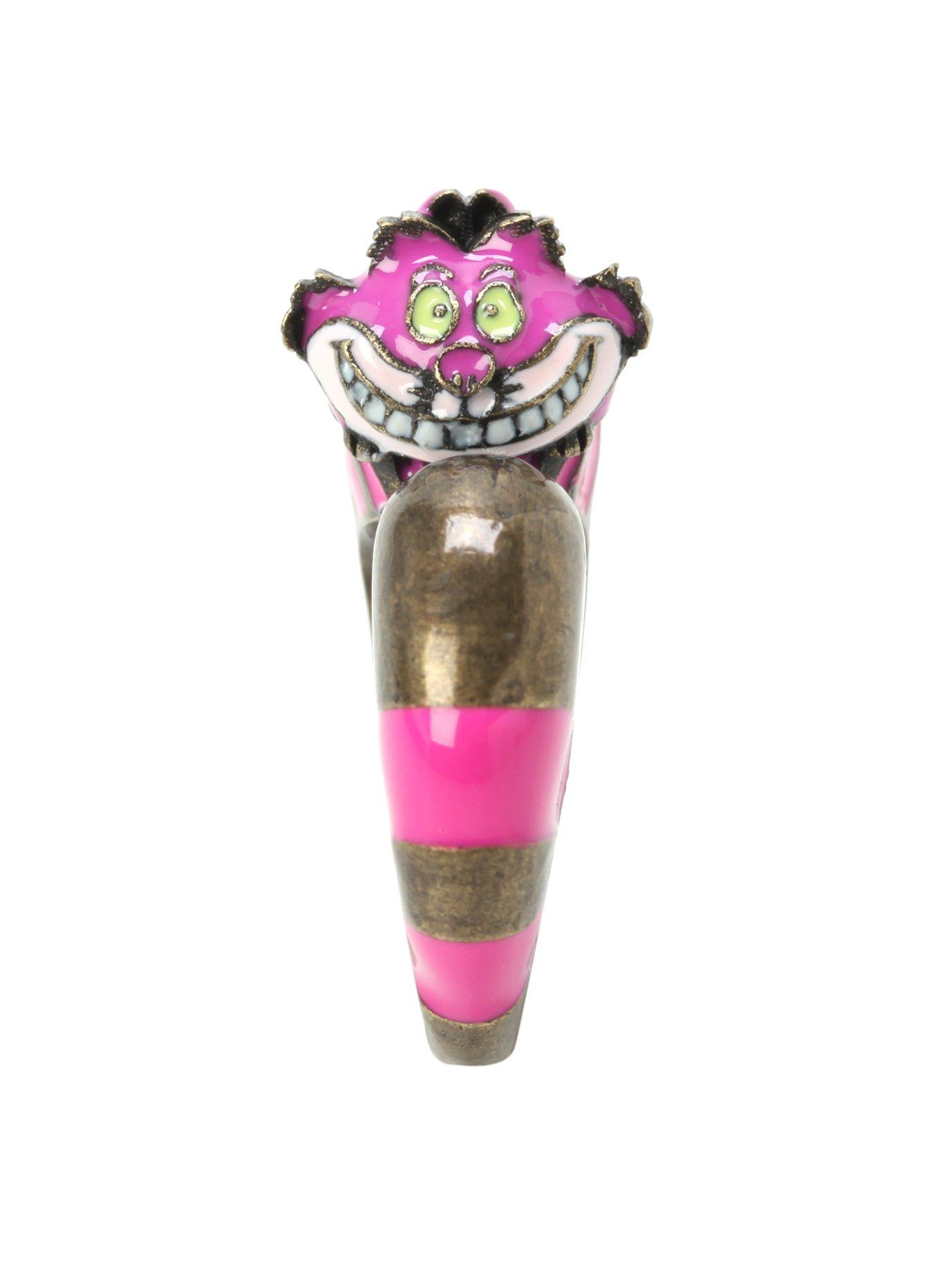 Disney Alice In Wonderland Cheshire Cat Wrap Ring, , alternate