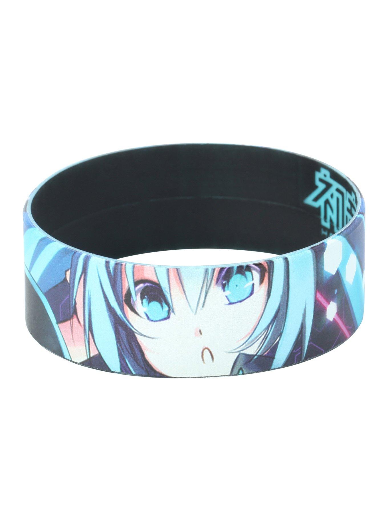 Hatsune Miku Rubber Bracelet, , alternate