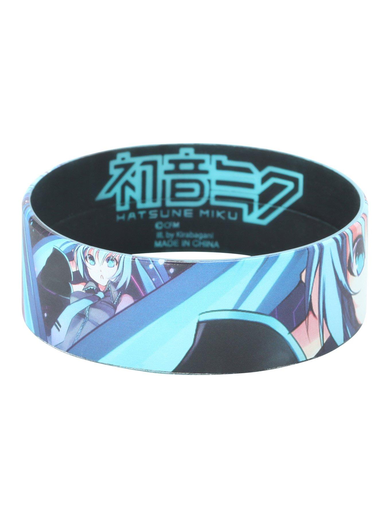 Hatsune Miku Rubber Bracelet, , alternate