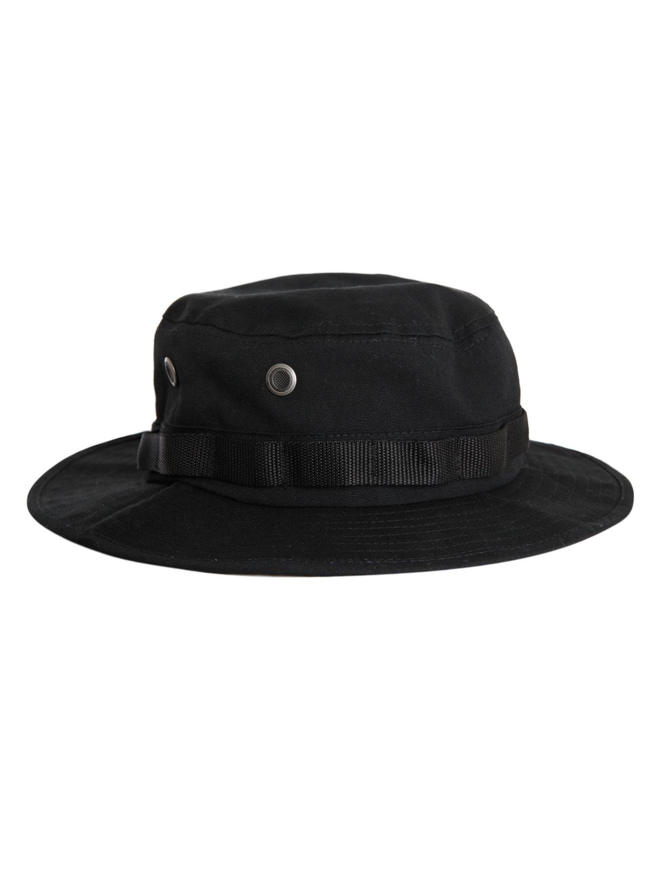 Black Boonie Hat, , alternate