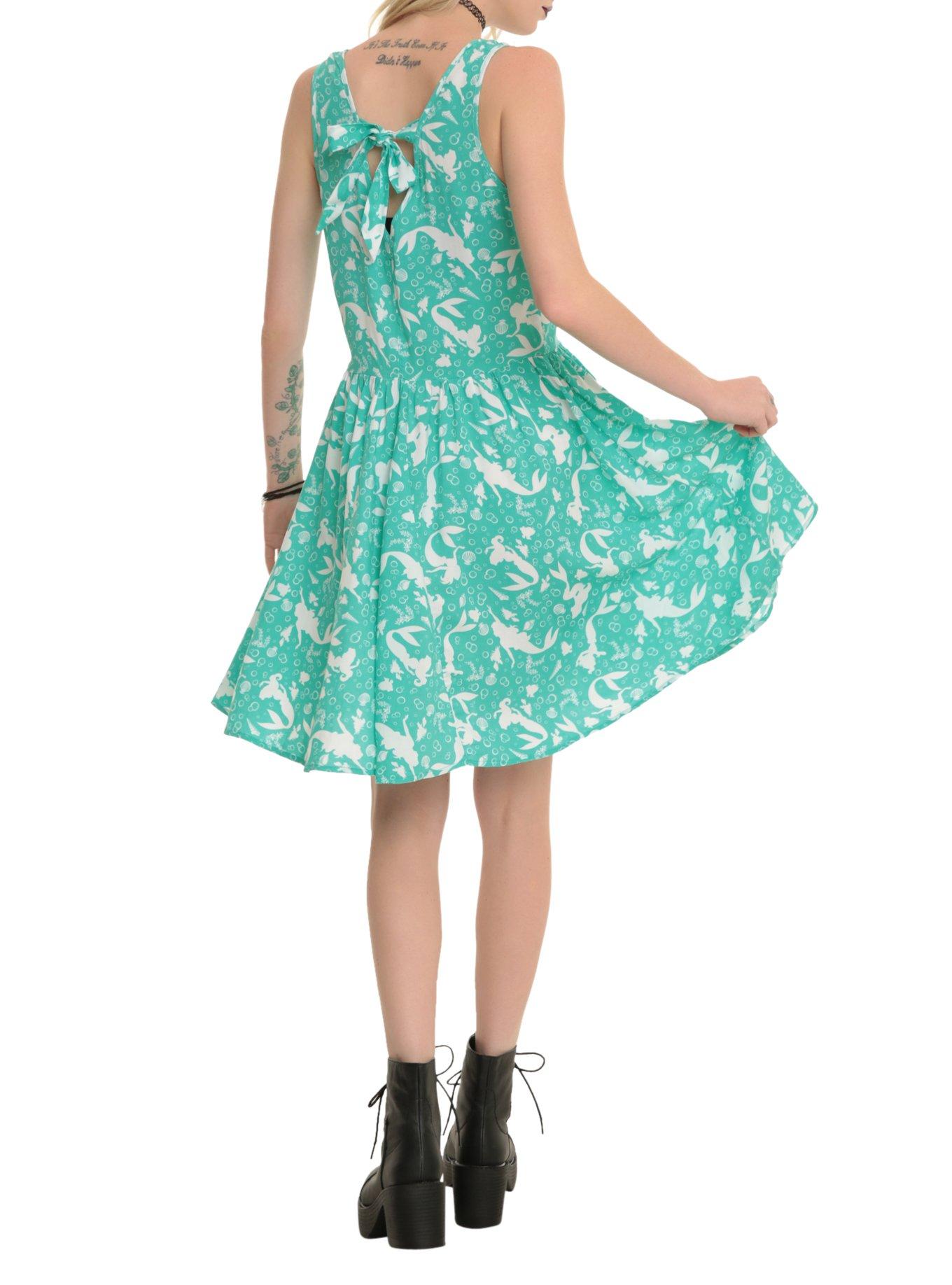 Disney The Little Mermaid Silhouette Dress, , alternate