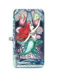 Disney The Little Mermaid Stained Glass Kisslock Hinge Wallet, , alternate